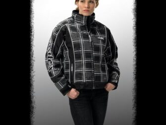 CASTLE LADIES JACKET TWIST SPECIAL EDITION STOMP BLK LG
