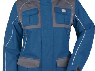 DIVAS ARCTIC APPEAL JACKET OCEAN BLUE/CHARCOAL LADIES SM