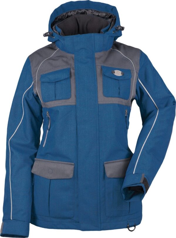 DIVAS ARCTIC APPEAL JACKET OCEAN BLUE/CHARCOAL LADIES SM