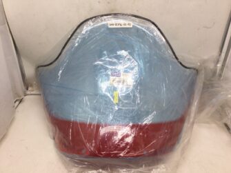 2001 Yamaha Mid Clear/Red Windshield