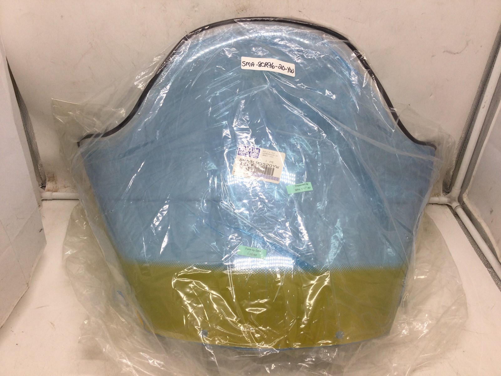 2001 Yamaha Mid Clear/Yellow Windshield