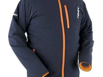 HMK REVERB REVERSIBLE JACKET BLK/ORANGE LG
