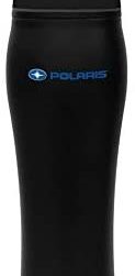 Polaris 16 oz. Stainless Steel Travel Mug with Logo, Black