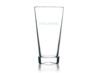 Polaris Off-Road Pint Clear Drinking Glass, Set of 2