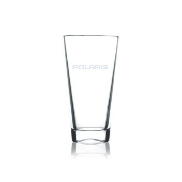 Polaris Off-Road Pint Clear Drinking Glass, Set of 2