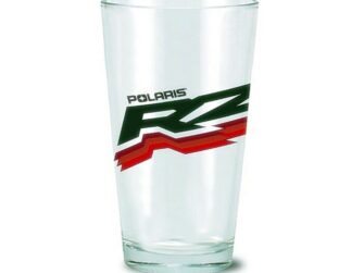 Polaris Pint Glasses Set of 2 Has the RZR Logo