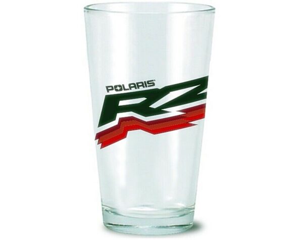 Polaris Pint Glass Has the RZR Logo