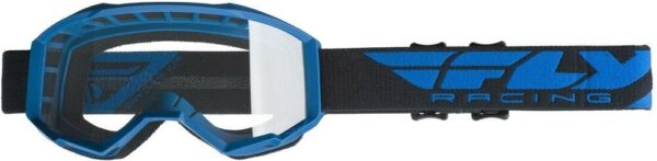 Fly Racing Focus Goggle Blue W/clear Lens