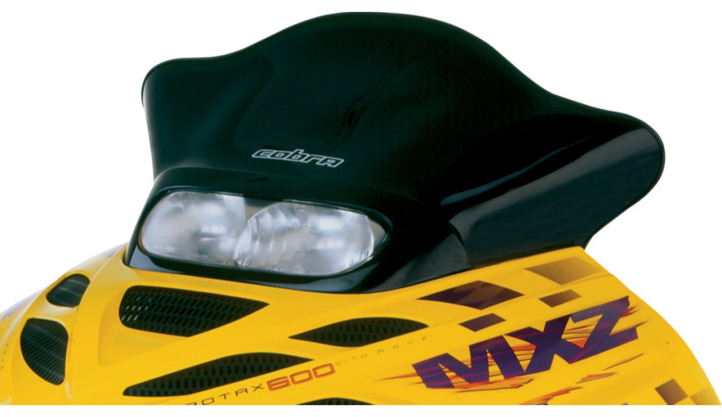 2001 Ski-Doo Low Black Windshield - Image 2