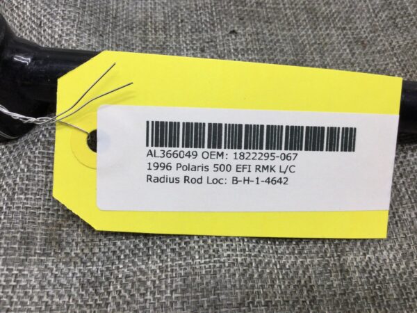 1996 Polaris RADIUS ROD, UPPER, BLACK - Image 2
