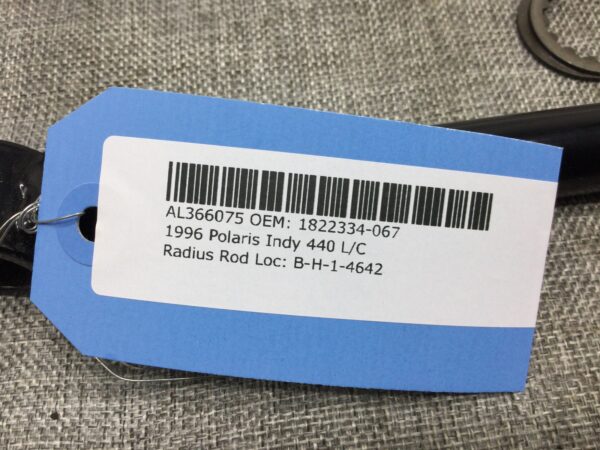1996 Polaris RADIUS ROD, LOWER, BLACK - Image 2