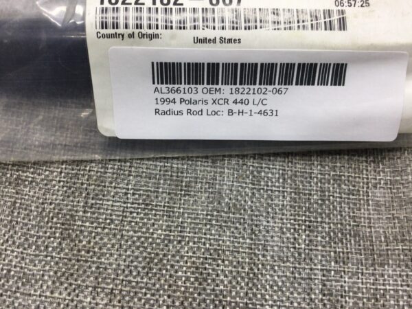 1994 Polaris RADIUS ROD, LOWER, BLACK` - Image 2