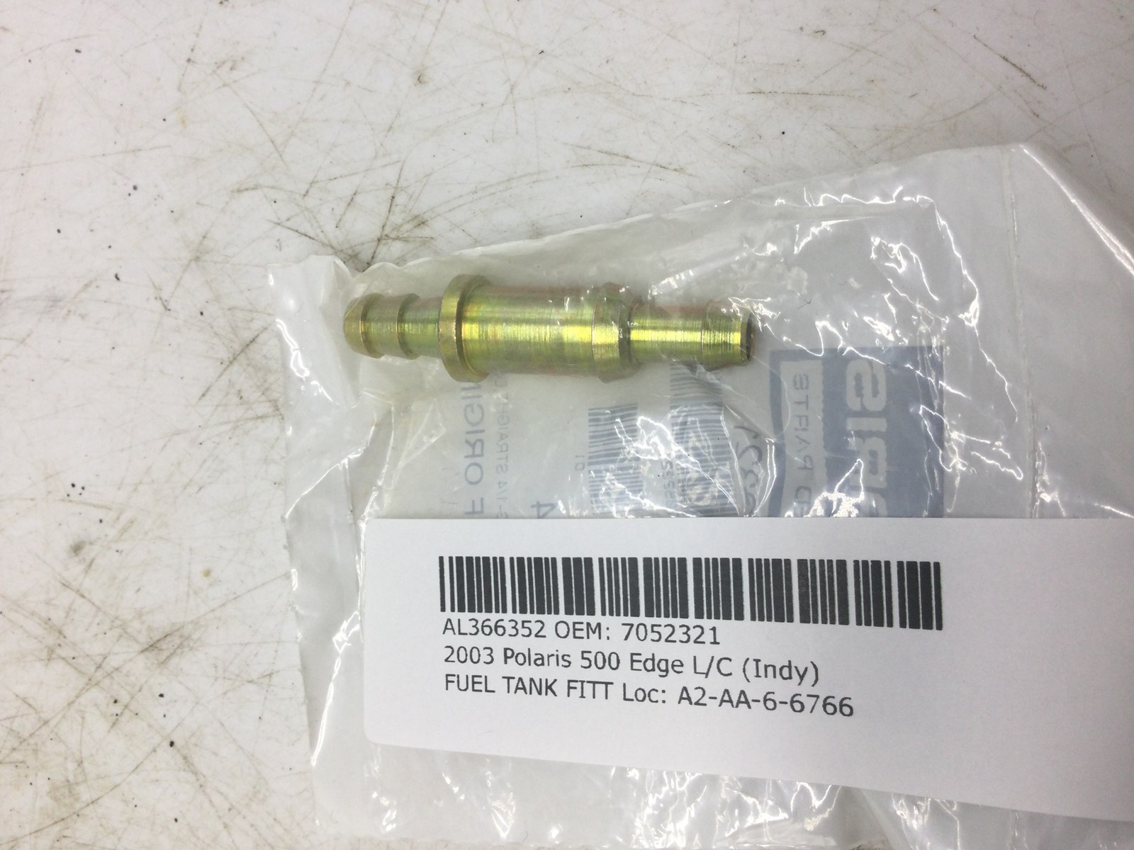 2003 Polaris FITTING, FUEL TANK ASSEMBLY 1/4 - Image 3