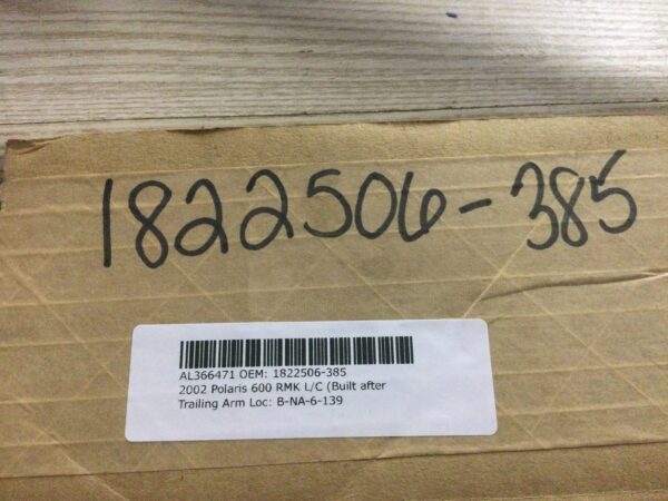 2002 Polaris Trailing arm, LH Cloud Silver superceded to black -067 - Image 3