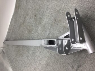 2002 Polaris Trailing arm, LH Cloud Silver superceded to black -067