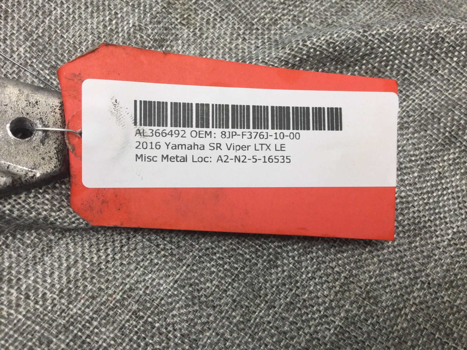 2016 Yamaha HOLDER ABSORBER - Image 3