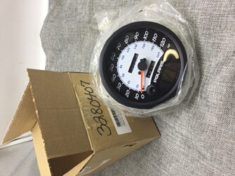 2003 Polaris Speedometer White/Black 120mph 5"