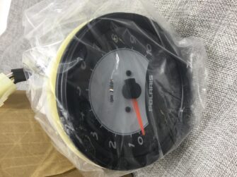 2003 Polaris TACHOMETER 5" 6P WHITE/BLACK  W/ REVERSE