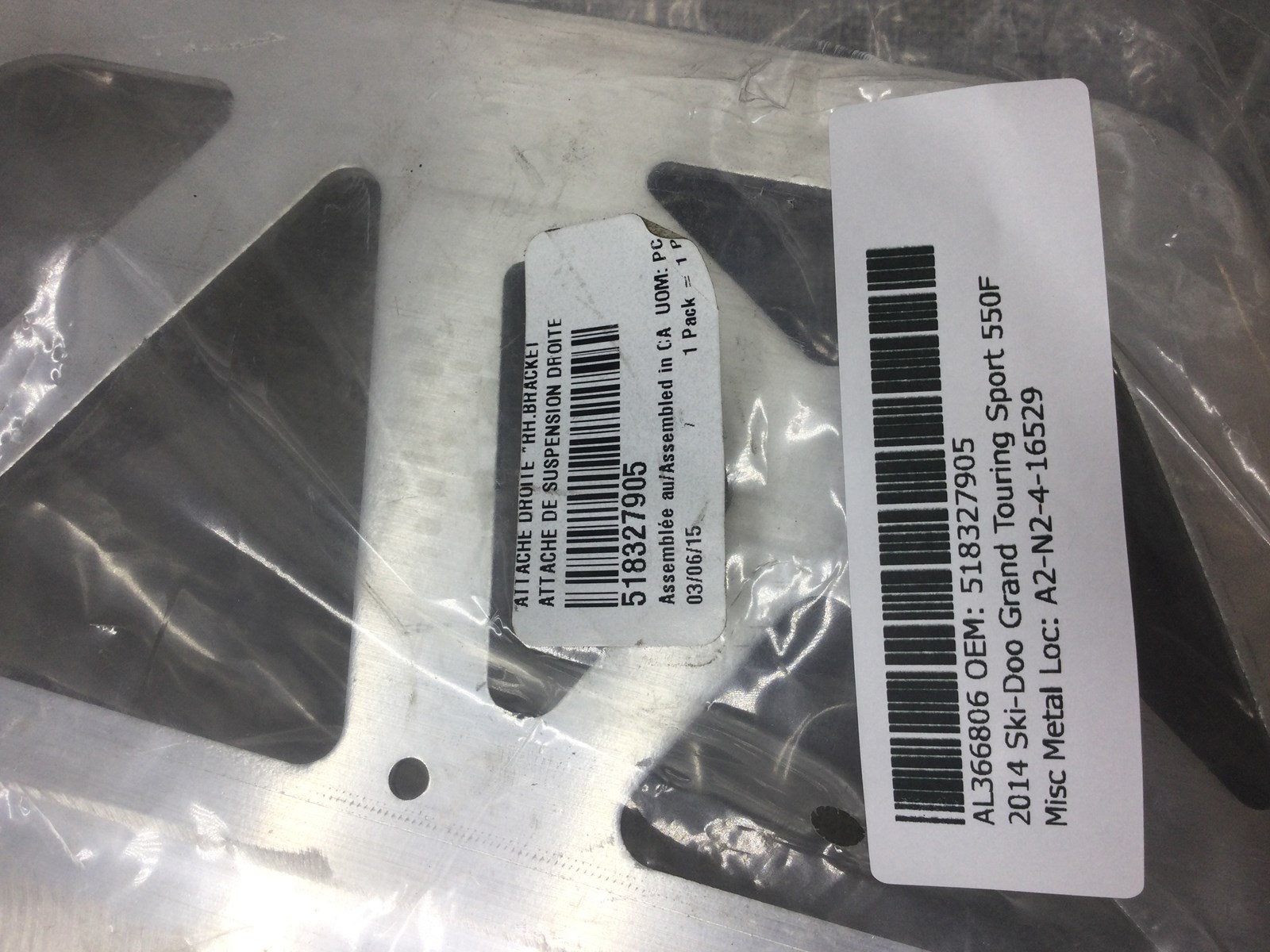 2014 Ski-Doo RH SLIDE BRACKET - Image 4