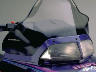 1998 Polaris Tall Smoke Windshield