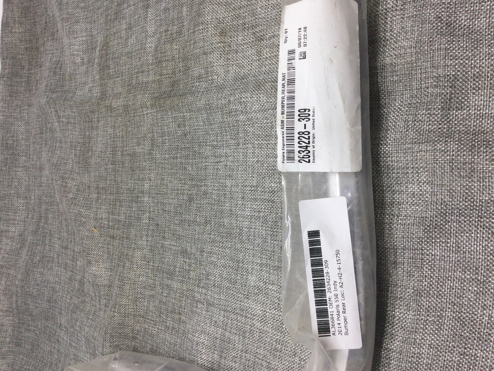 2014 Polaris REAR BUMPER ASSEMBLY - Image 4