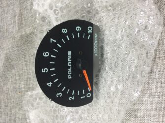 1996 Polaris TACHOMETER NO HOUSING, PLASTIC BROKE ON BACKSIDE NEW