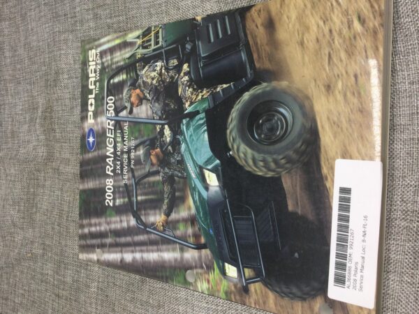 Ranger 500 2008 Service Manual