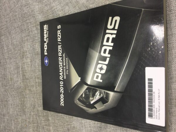 2009 Polaris RANGER RZR SERVICE MANUAL