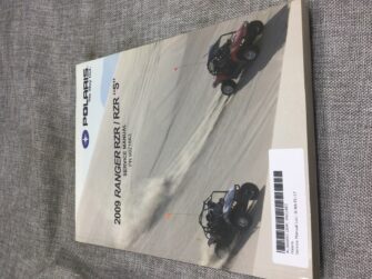 RANGER RZR 2009 SERVICE MANUAL