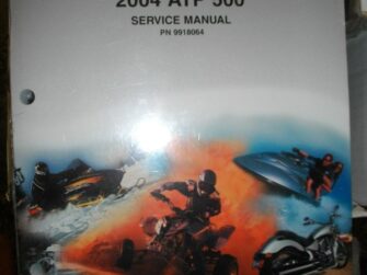 2004 Polaris ATP 500 Service Manual