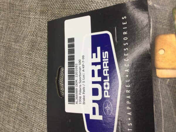 1998 Polaris Rear Brake Pads Heavy Duty - Image 2
