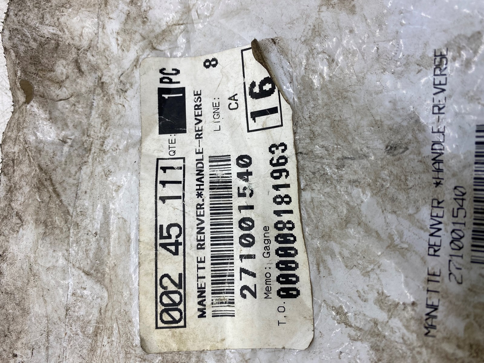 2008 Sea-Doo GTI SE 130 reverse handle - Image 2