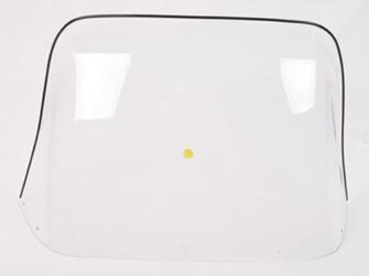 1978 Yamaha New 15" Clear Windshield