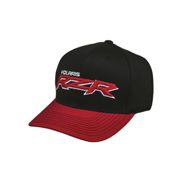 POLARIS RZR CORP SNAPBACK BLACK/RED W/LOGO