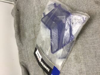 HOOD SCREEN VENT KIT BLUE
