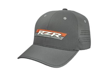 POLARIS RZR PATCH HAT FLEXFIT DELTA GREY L/XL