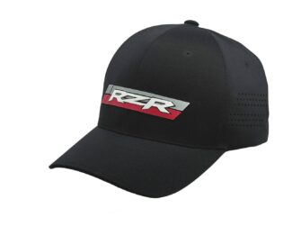 POLARIS RZR PATCH HAT FLEXFIT DELTA BLACK L/XL