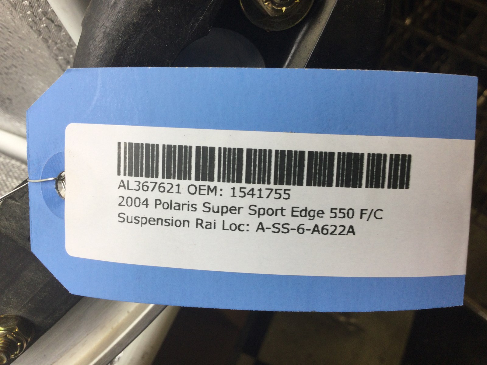 2004 Polaris LH SLIDE RAIL - Image 2