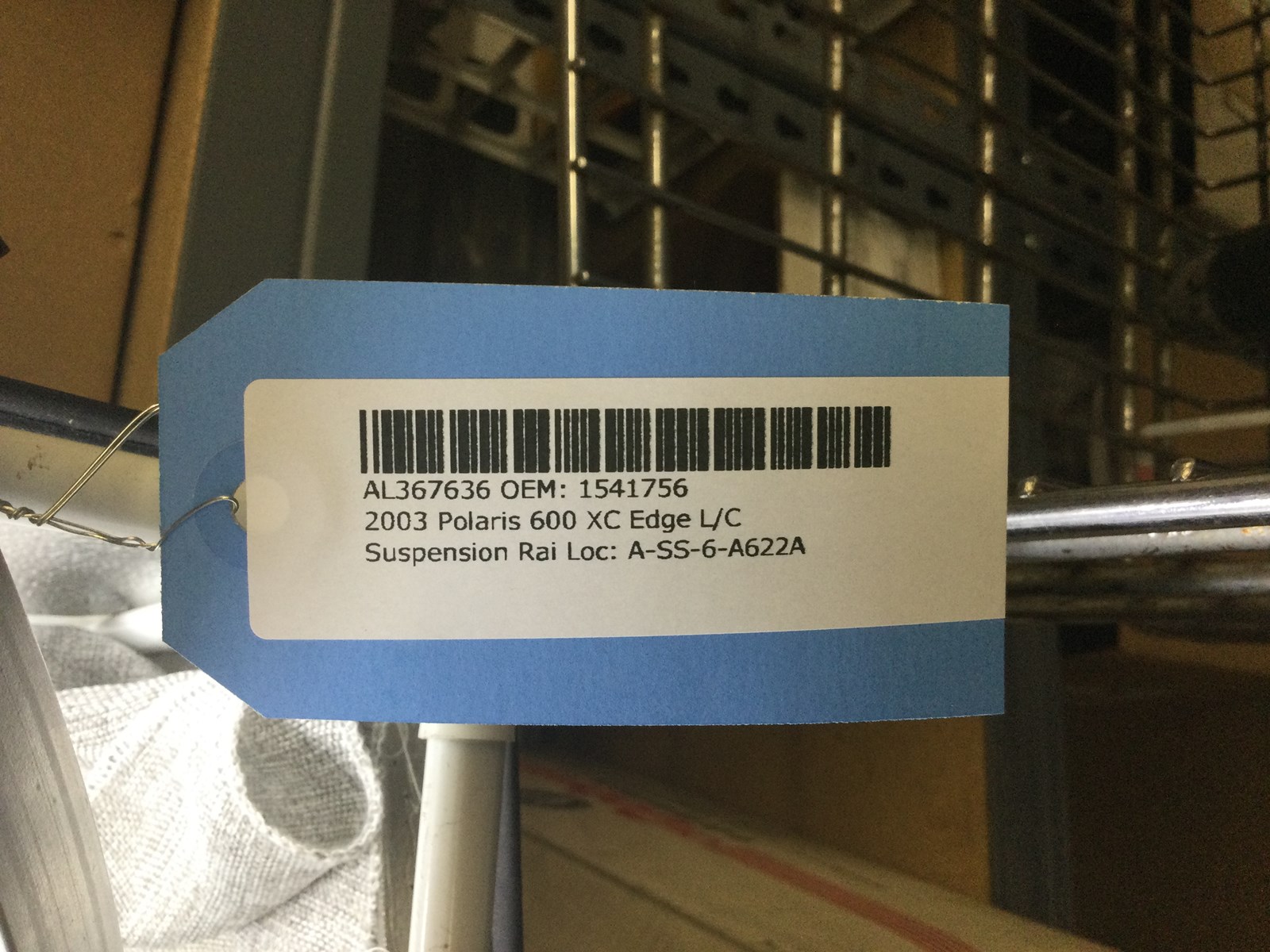 2003 Polaris SUSPENSION RAIL RH - Image 3