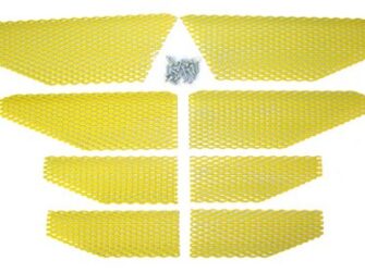 1996 Arctic Cat Hood Screens, Yellow