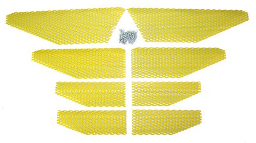 1996 Arctic Cat Hood Screens, Yellow