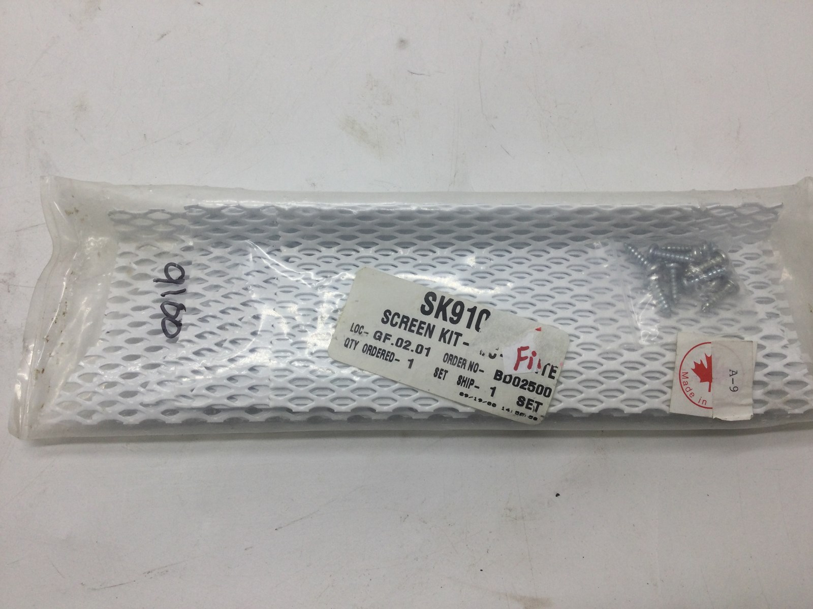 1995 Arctic Cat Hood Screens, White