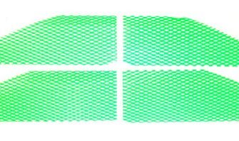 1997 Arctic Cat Hood Screen, Green