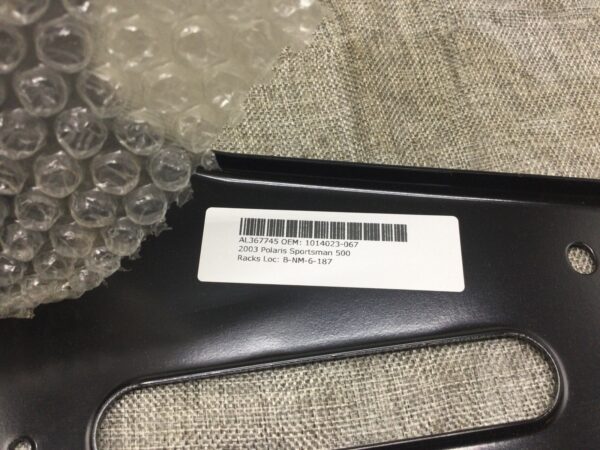 2003 Polaris WELD, RACK SUPPORT (FRONT/ BLACK) - Image 3