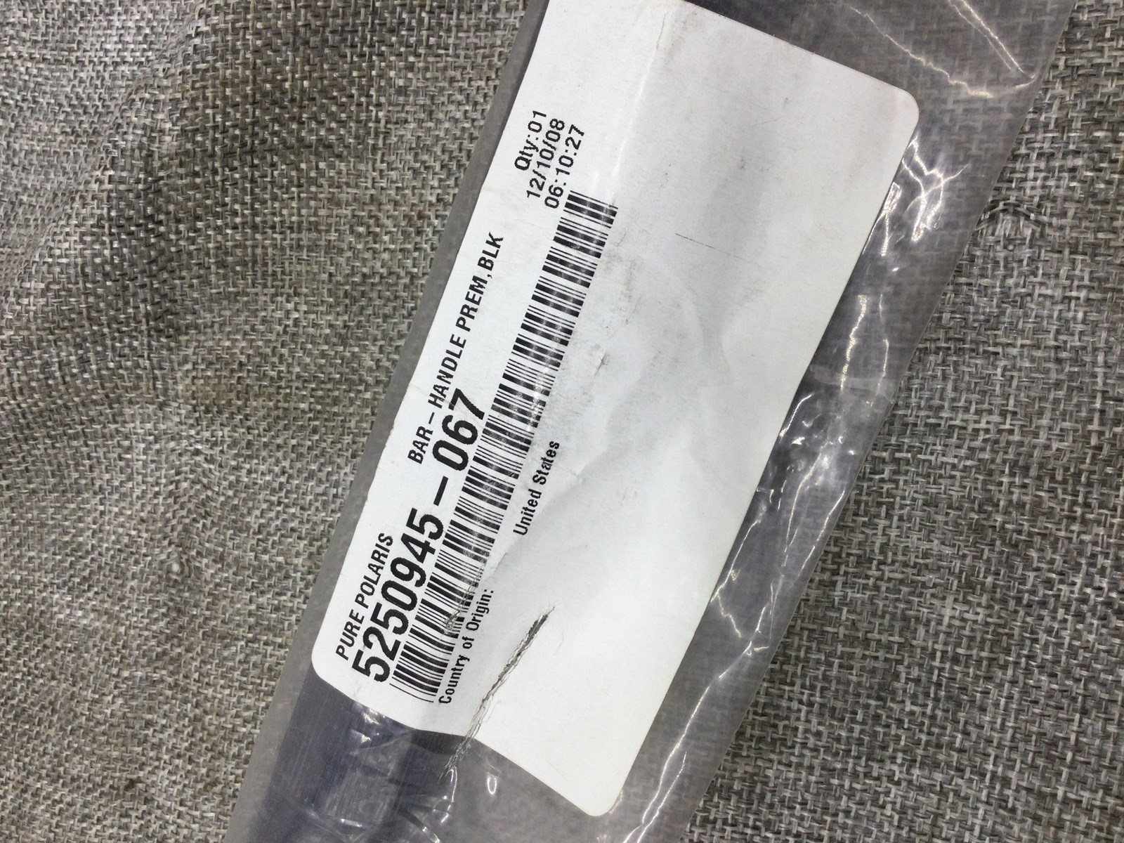 2008 Polaris HANDLEBAR BLACK - Image 3