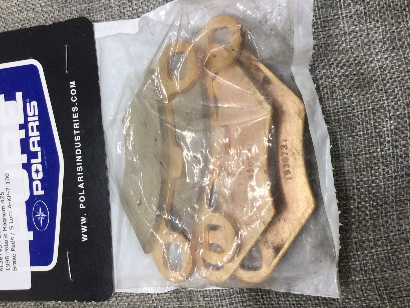 1998 Polaris FRONT BRAKE PADS (4) - Image 4