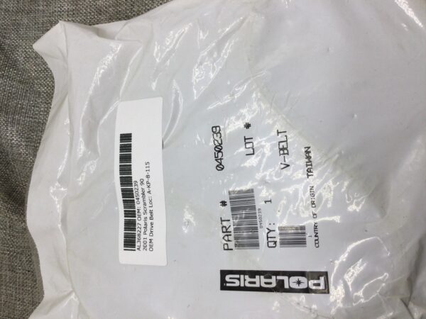 2001 New OEM Polaris Drive Belt 0450239 - Image 4