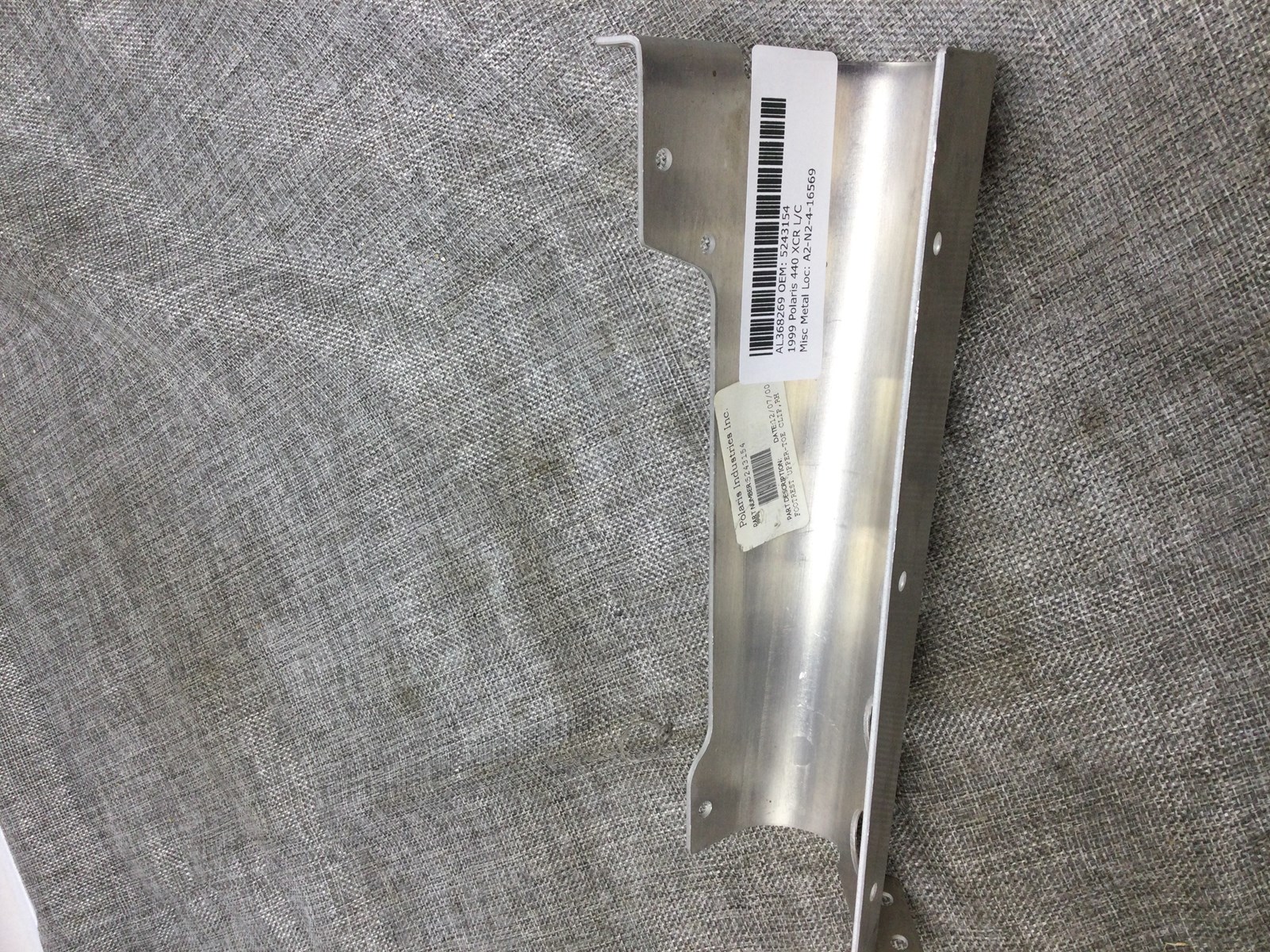 1999 Polaris RH UPPER TOE CLIP FOOTREST - Image 3