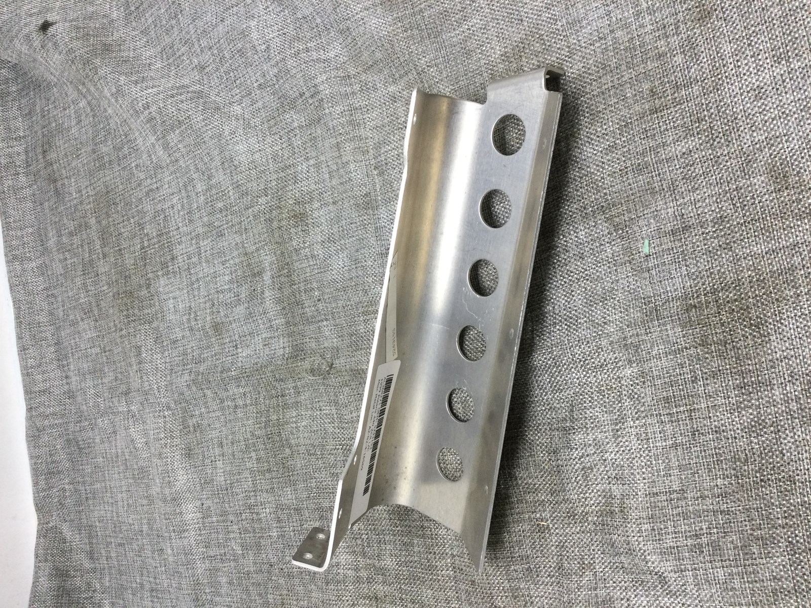 1999 Polaris UPPER FOOTREST TOE CLIP SILVER LH - Image 2