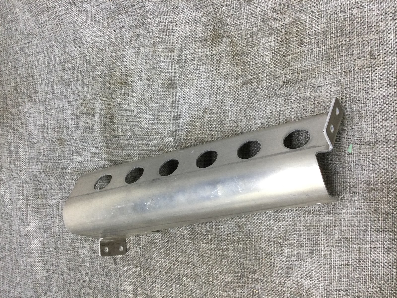 1999 Polaris UPPER FOOTREST TOE CLIP SILVER LH - Image 3